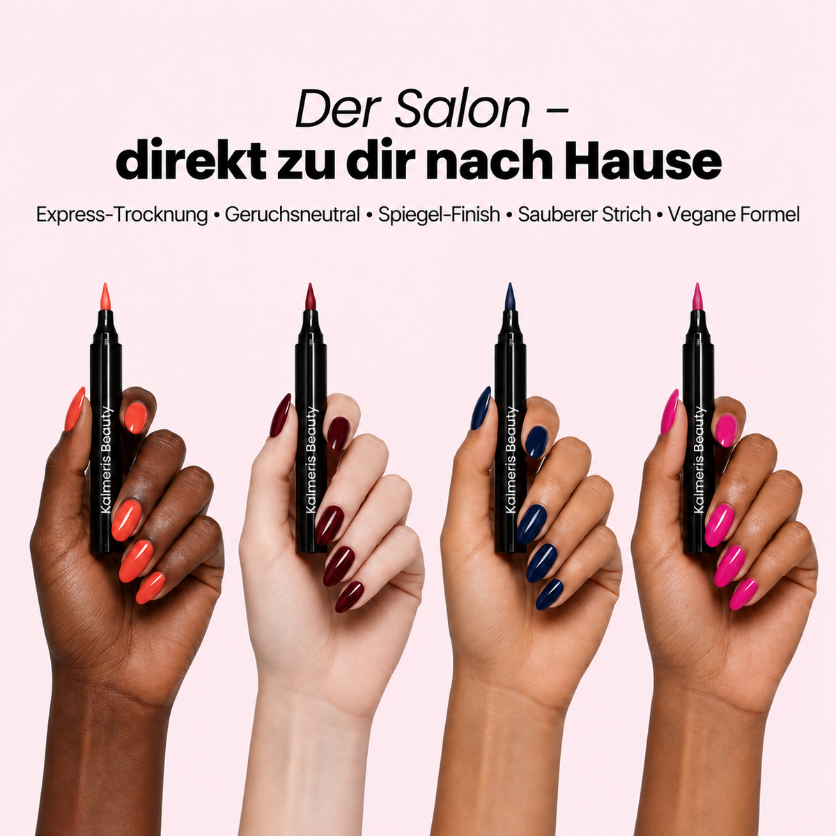 5 Nagellack-Stifte ohne UV-Lampe | Kalmeris Beauty™