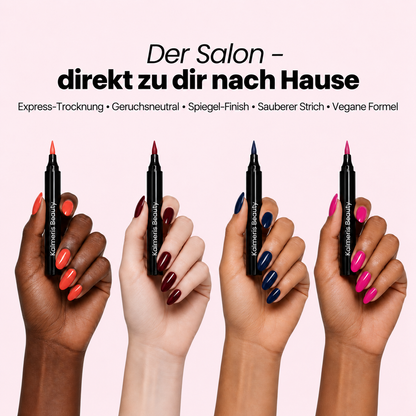 5 Nagellack-Stifte ohne UV-Lampe | Kalmeris Beauty™