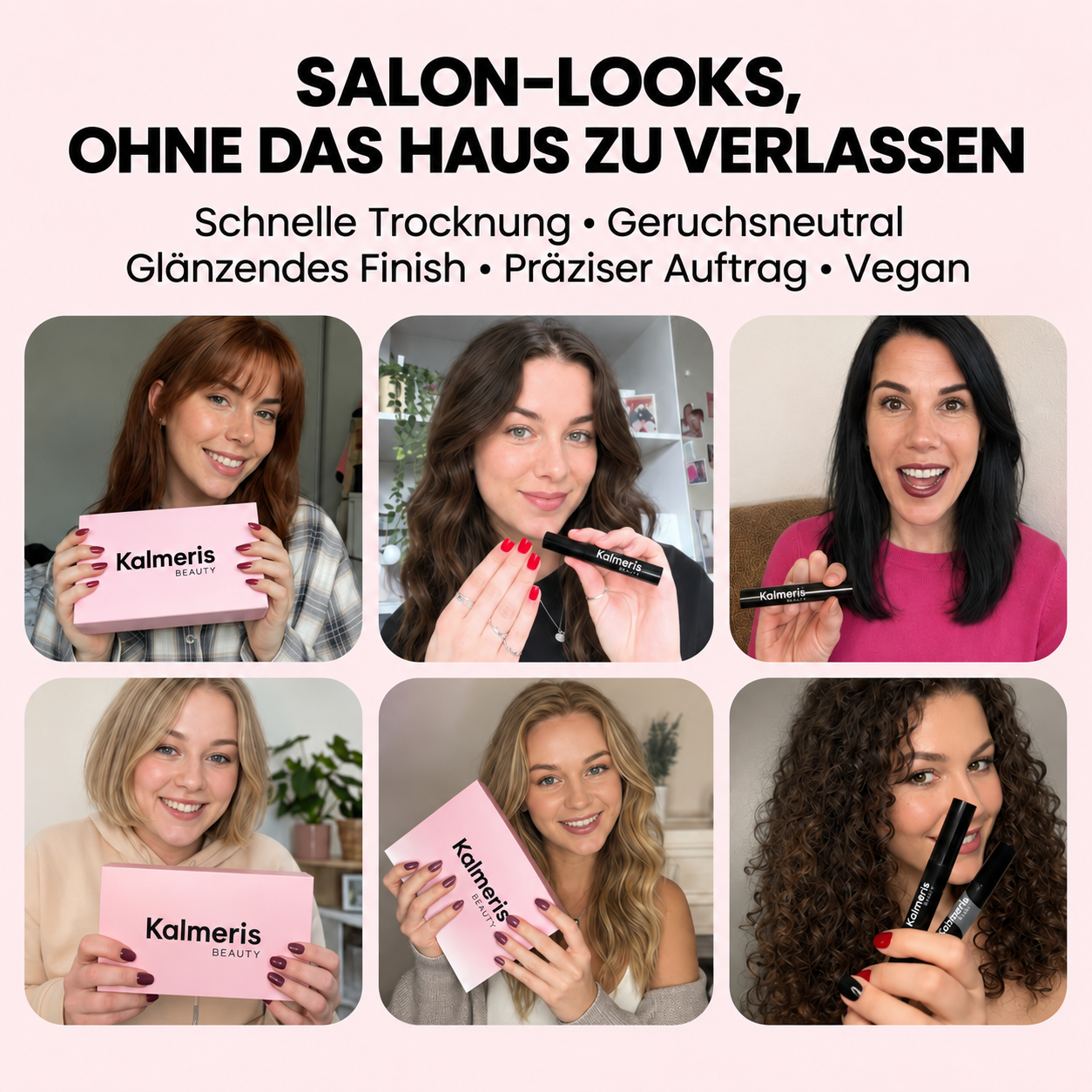 5 Nagellack-Stifte ohne UV-Lampe | Kalmeris Beauty™