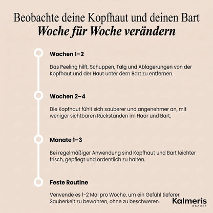 Bart- und Kopfhaut-Peeling 7