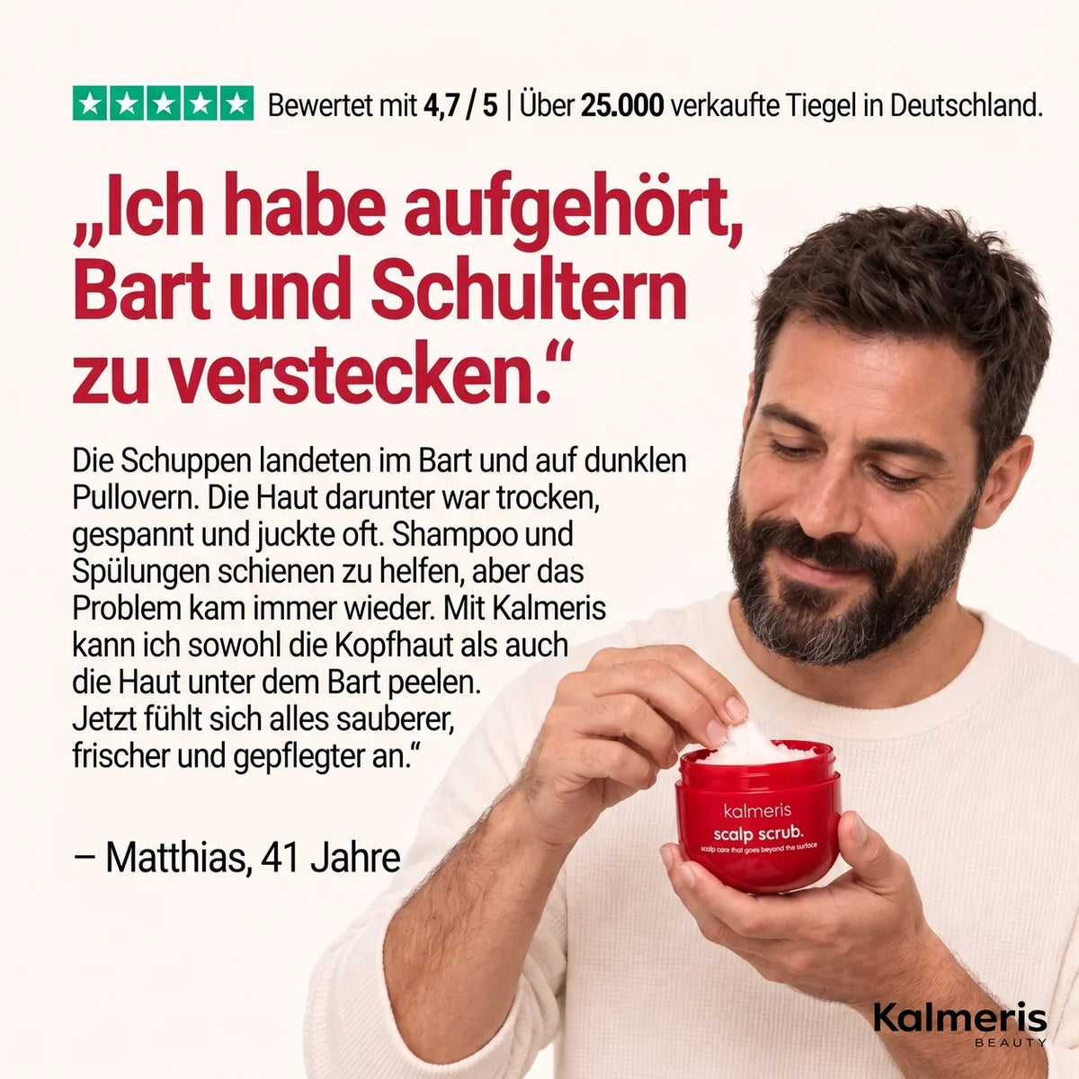 Bart- und Kopfhaut-Peeling 8