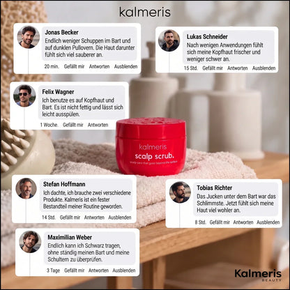 Bart- und Kopfhaut-Peeling 10