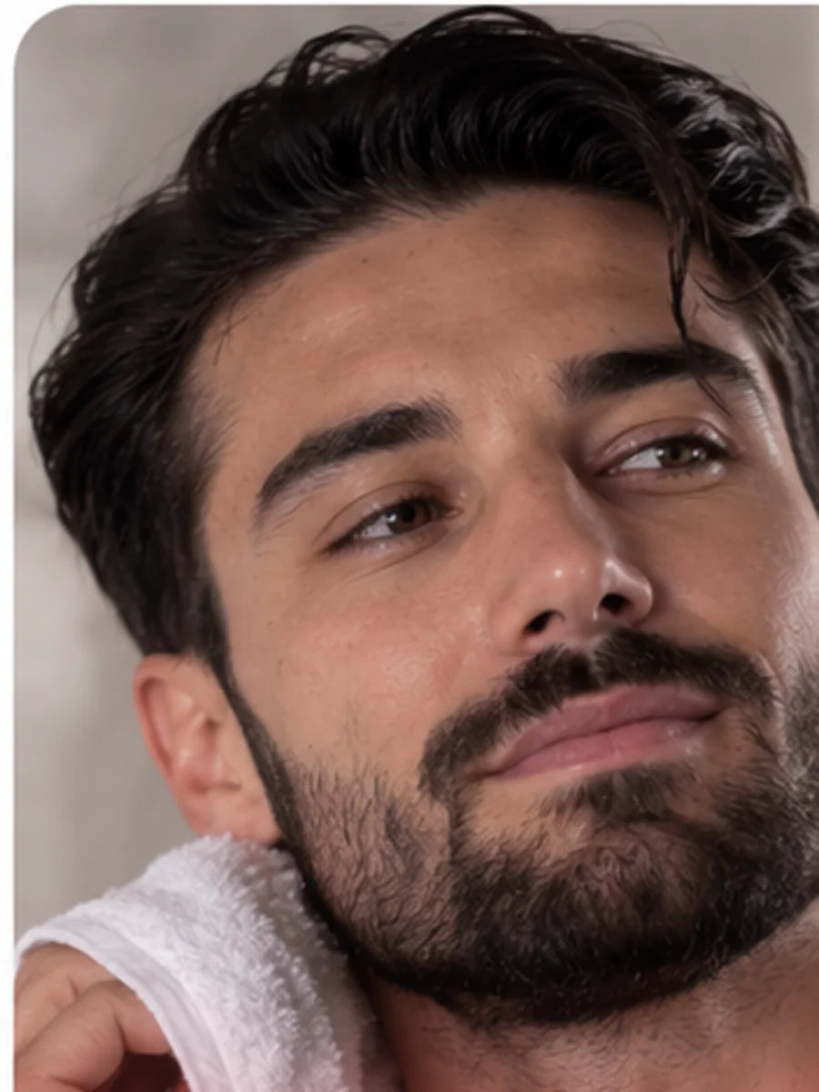 Peeling-Routine für Männer