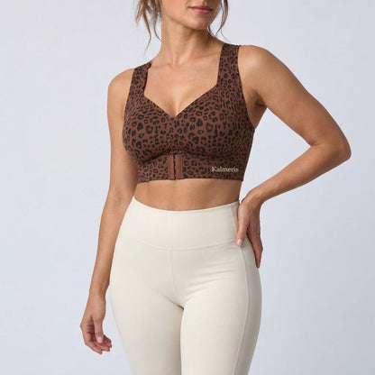 Haltungskorrektur-BH in Leopard